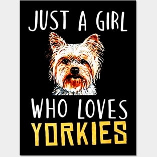 Yorkie Posters and Art